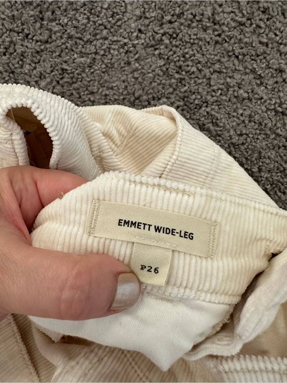 Madewell Emmett Wide Leg Corduroy Pants - Picture 4 of 8